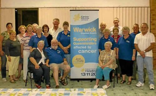 Members of the community and Queensland Cancer Council pay tribute to half a century of fighting for a cure. 